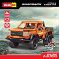 Bildago Snapback Racers - Titan X - Pull back Racer Car (474 PCS)