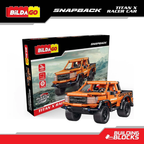 Bildago Snapback Racers - Titan X - Pull back Racer Car (474 PCS)