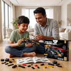 Speed F1 Race Car Building Block Toy Set for 7+ (469 Pcs) Racing Car Construction Toy for Kids Age 7+ | STEM Learning Toy | Creative DIY Model Kit for Gifting Boys & Girls