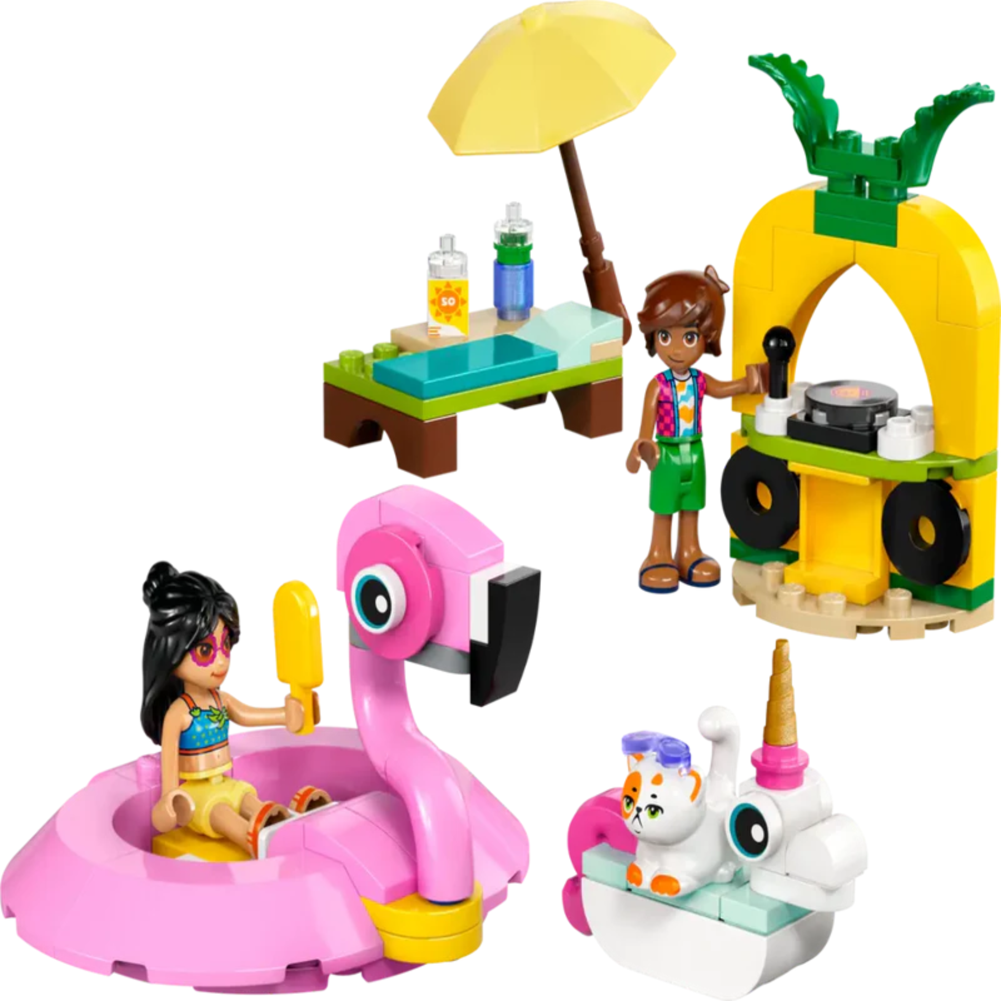 Lego 42658 Friends Unicorn & Flamingo Pool Party ( 99 Pieces )