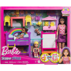 Barbie Skipper Babysitters Inc.™ Ultimate Daycare Playset with 3 Dolls, Furniture & 15+ Accessories, Includes Bunk Beds & Color-Change Easel , HND18