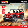 Bildago Snapback Racers - Hyper Rover - Pull back Racer Car (477 Pcs)