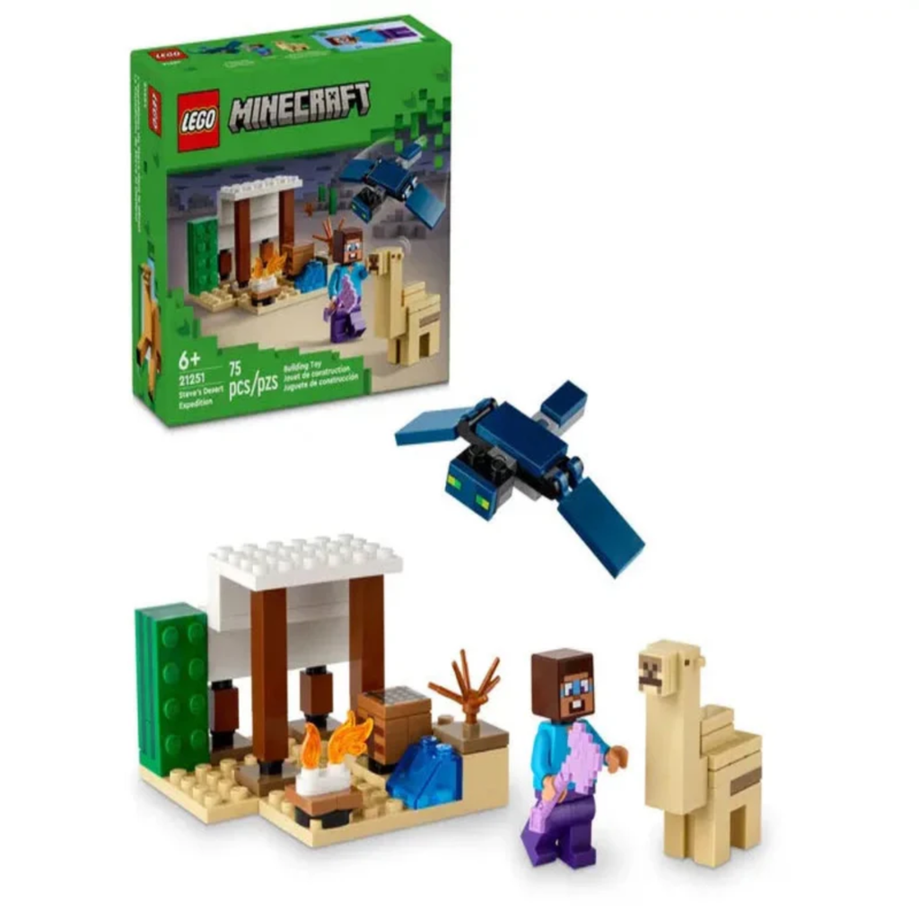 Lego 21251 Minecraft Steve's Desert Expedition - 75 Pieces