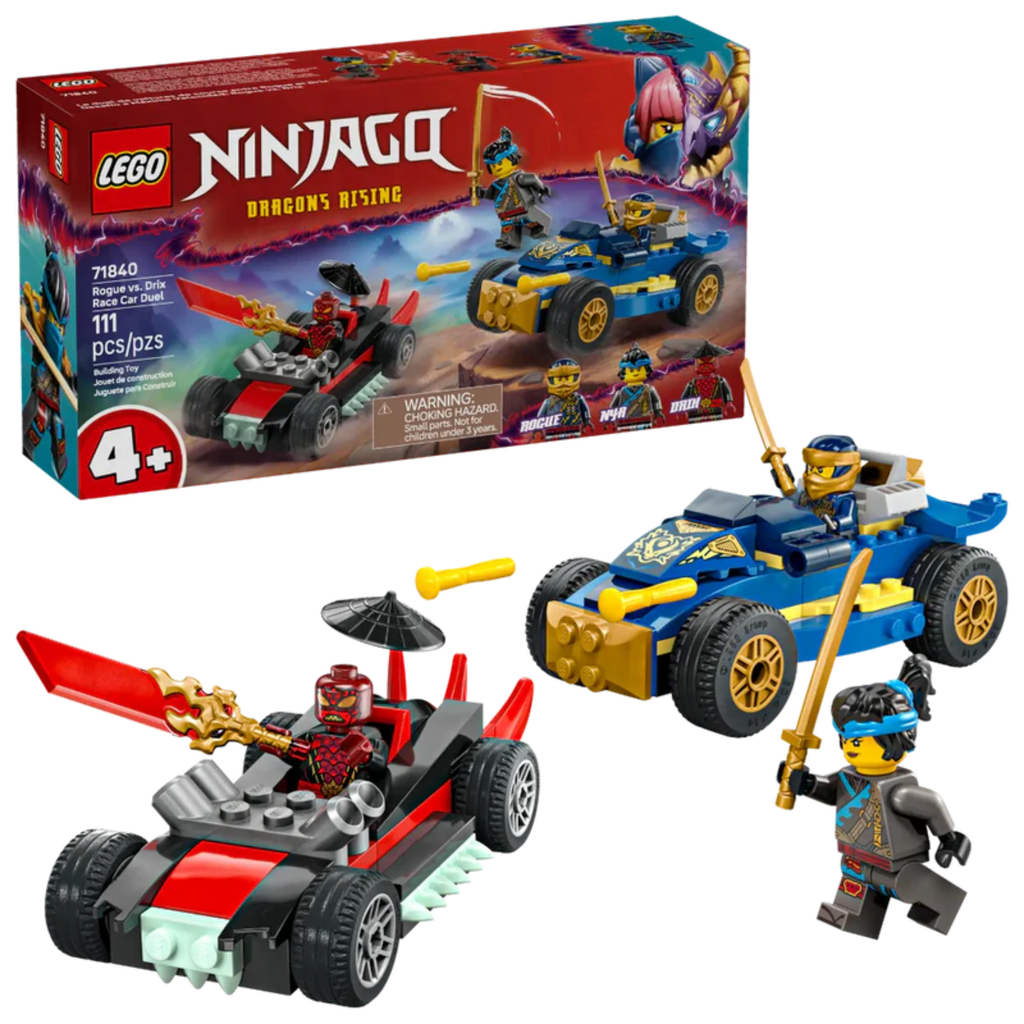 Lego 71840 Ninjago Rogue Vs. Drix Race Car Duel (111 Pieces)