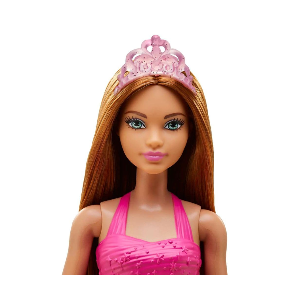 Barbie® Mermaid Set with 2 Brunette Dolls (12-in/30.40-cm), Colorful Mermaid Clothes, 4 Sea Pet Toys, 2 Tiaras, Headband, Necklace & Brush, Toy Gift for Ages 3 Years Old & , HBW89