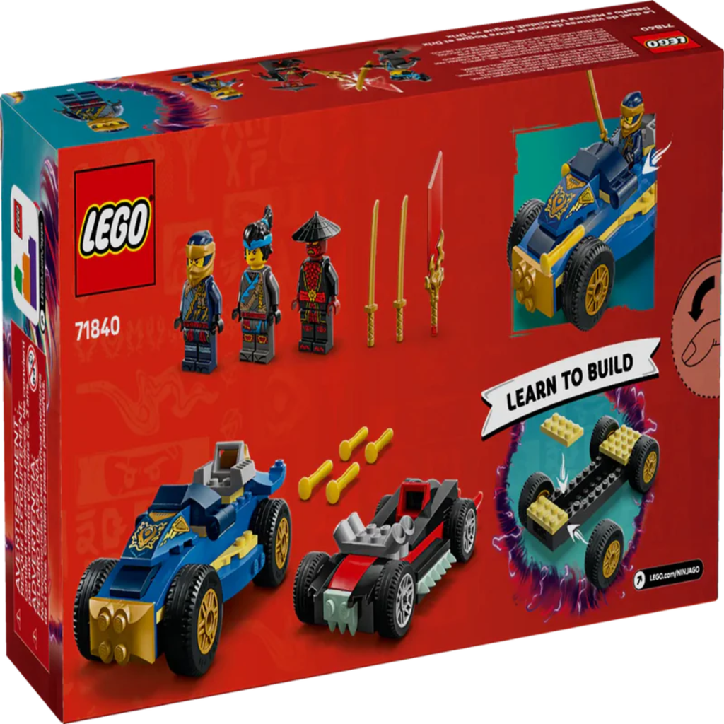 Lego 71840 Ninjago Rogue Vs. Drix Race Car Duel (111 Pieces)