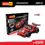 Bildago Snapback Racers - Rocket X1 - Pull back Racer Car (200 Pcs)