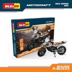 Bildago Motocraft - Rock Hopper - Pull Back Bike (456 PCS) 1:8 Super Bike