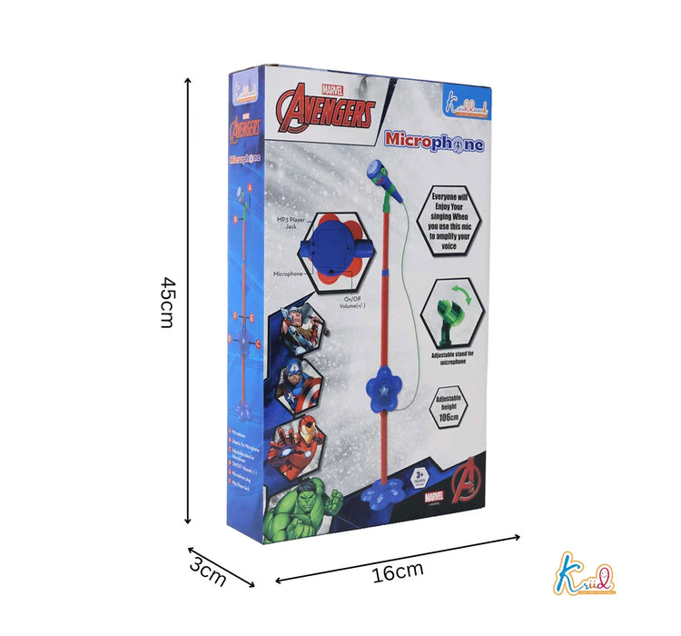 Kriiddaank Avenger Microphone Karaoke Set, 3Y+, Multicolour