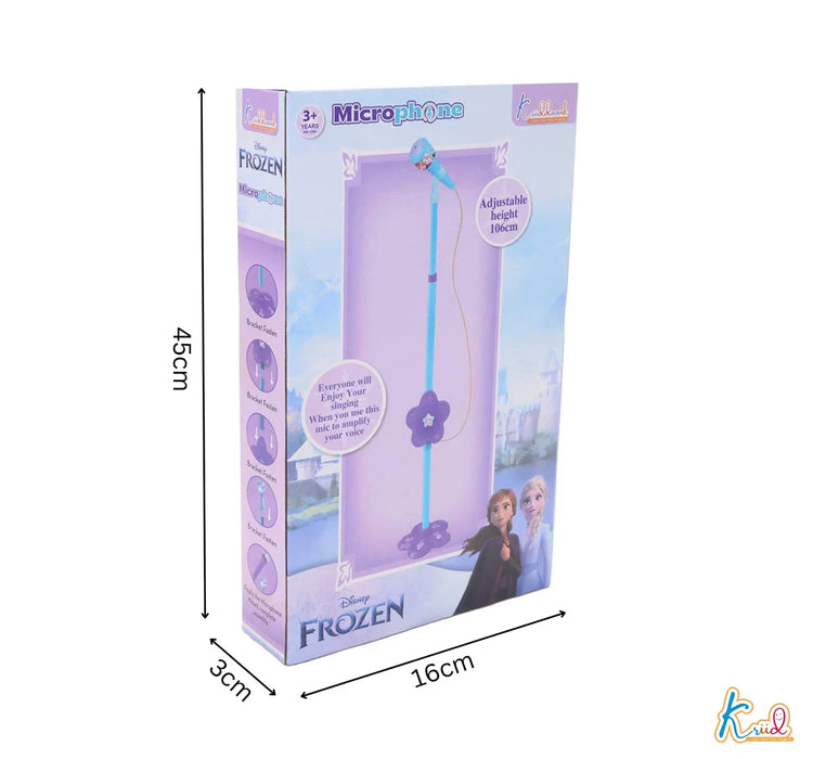 Kriiddaank Frozen Microphone Karaoke Set, 3Y+, Multicolour