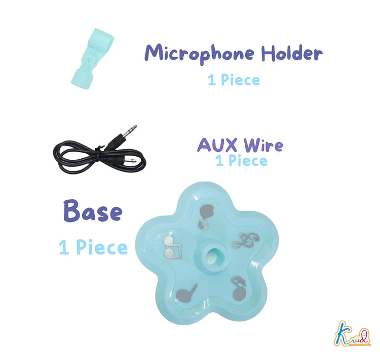 Kriiddaank Frozen Microphone Karaoke Set, 3Y+, Multicolour