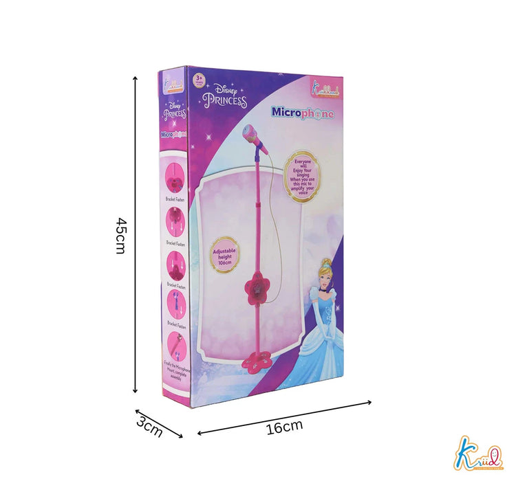 Kriiddaank Disney Princess Microphone Karaoke Set, 3Y+, Multicolour