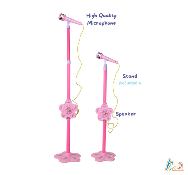 Kriiddaank Disney Princess Microphone Karaoke Set, 3Y+, Multicolour