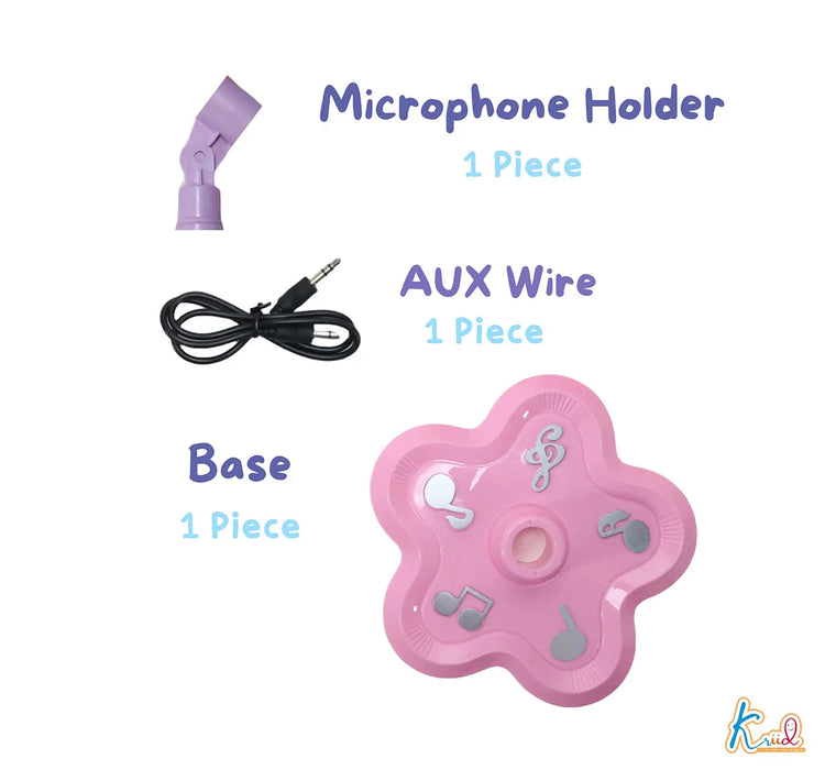 Kriiddaank Disney Princess Microphone Karaoke Set, 3Y+, Multicolour