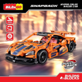 Bildago Snapback Racers - Hyper Cruze - Pull back Racer Car (420 PCS)