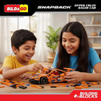 Bildago Snapback Racers - Hyper Cruze - Pull back Racer Car (420 PCS)