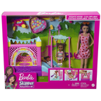 Barbie Skipper™ Babysitters Inc.™ Bounce House Playset with Skipper™ Babysitter Doll, Toddler Doll, Swing & Accessories, Toy for 3 Year Olds & Up, HHB67