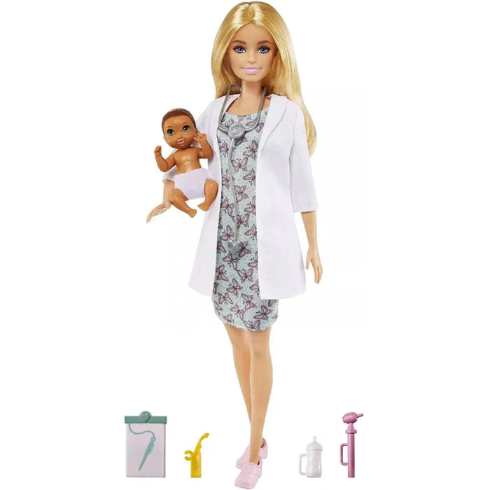 Barbie Baby Doctor Playset - Blonde Doll