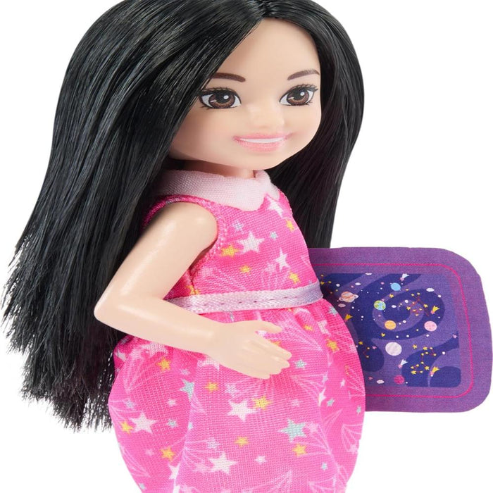 Barbie Chelsea Astronomer Doll & Accessories Set, Career-Themed Brunette Small Doll