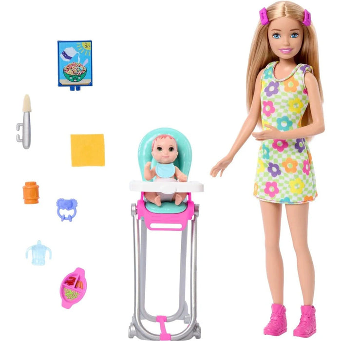 Barbie Skipper Babysitters Inc Dolls & Playset (Green )