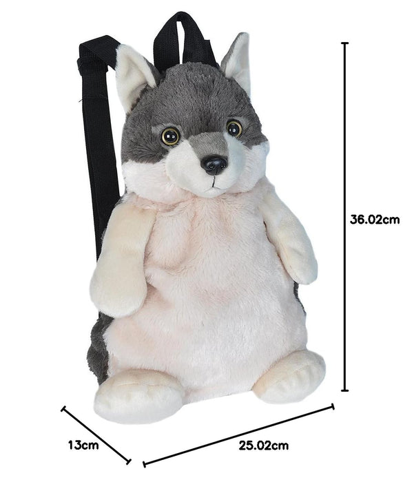 WILD REPUBLIC Wolf Backpack Plush