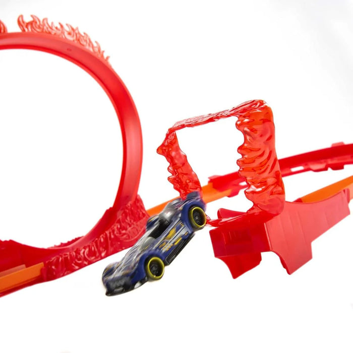 Hot Wheels Track Builder Flame Stunt Pack