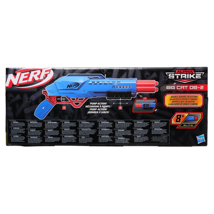 Nerf Alpha Strike Big Cat DB-2 Blaster-Action & Toy Figures (Gun)