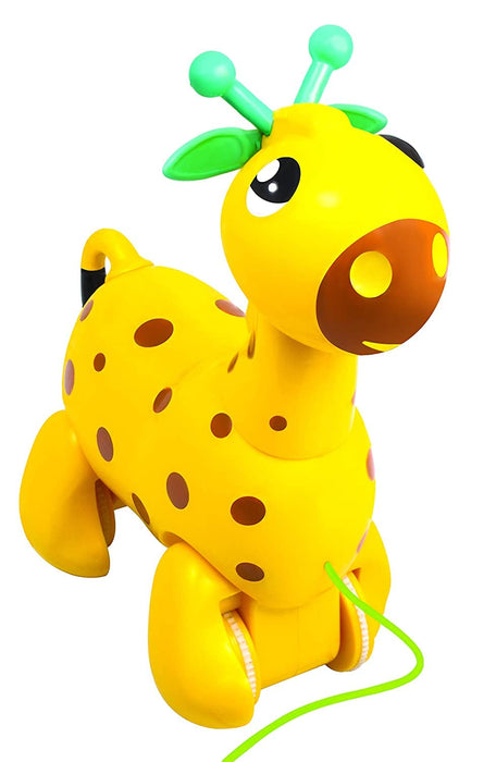 Funskool Giggles, Nico The Giraffe, Cute little Giraffe, Pull Along Toy, Head bobs up and down, tail wags, 18 months and above