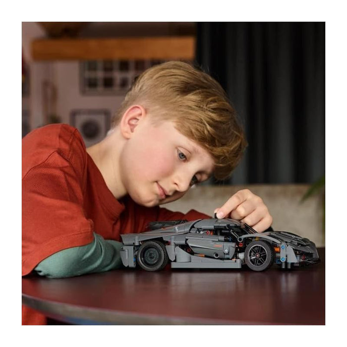 LEGO Technic Koenigsegg Jesko Absolut Gray Hypercar Building Set for Kids 42173