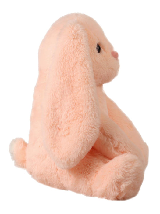 Mirada Cute Peach Bunny Soft Toy for Girls/Kids | Huggable Rabbit with Long Ears