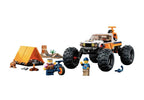 LEGO City 4x4 Off-Roader Adventures 60387 Building Toy Set (252 Pcs),Multicolor
