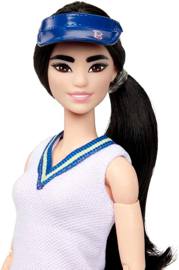 Barbie Doll & Accessories, Career Tennis Player Doll with Racket and Ball