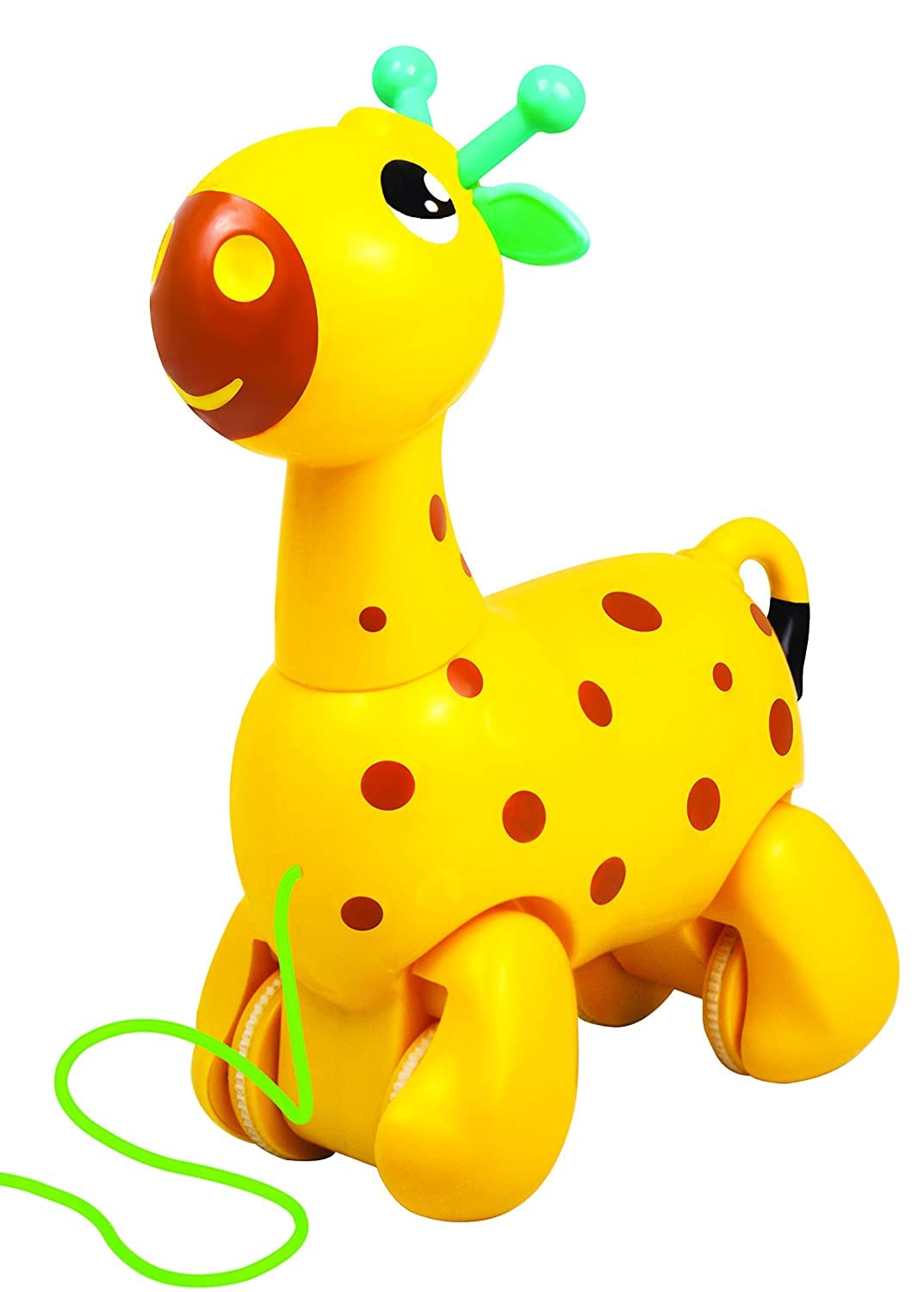 Funskool Giggles, Nico The Giraffe, Cute little Giraffe, Pull Along Toy, Head bobs up and down, tail wags, 18 months and above