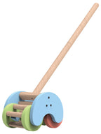 Funskool Giggles Rattle Strider Wooden,Push Along Toy, with Detachable Handle, Ideal for Toddlers, Playful Kid Toy, 18months and Above