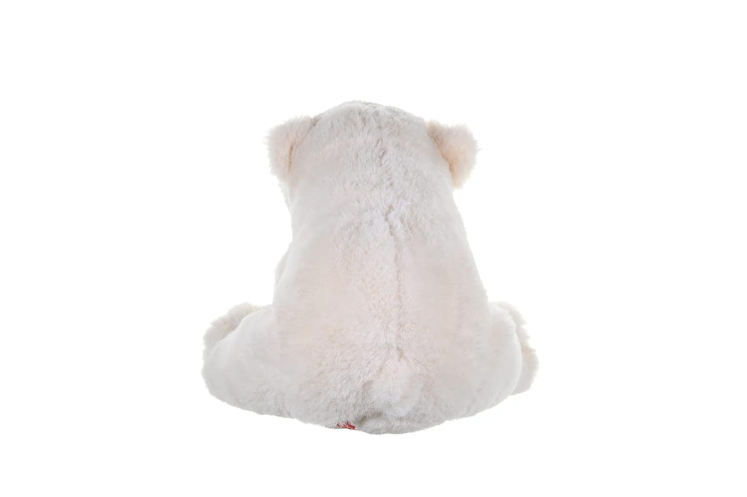 Wild Republic Plush Cuddlekins Polar Bear Baby, White