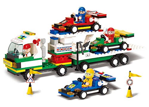 Sluban FORMULA CAR Building Block Toys for Kids 428 Pieces Multi Color M38-B5200