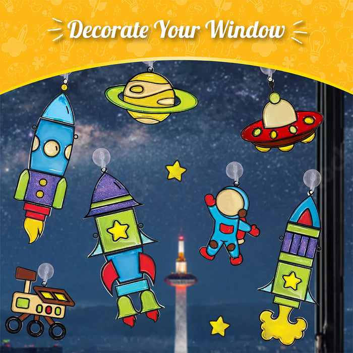 Window Art - Rocket