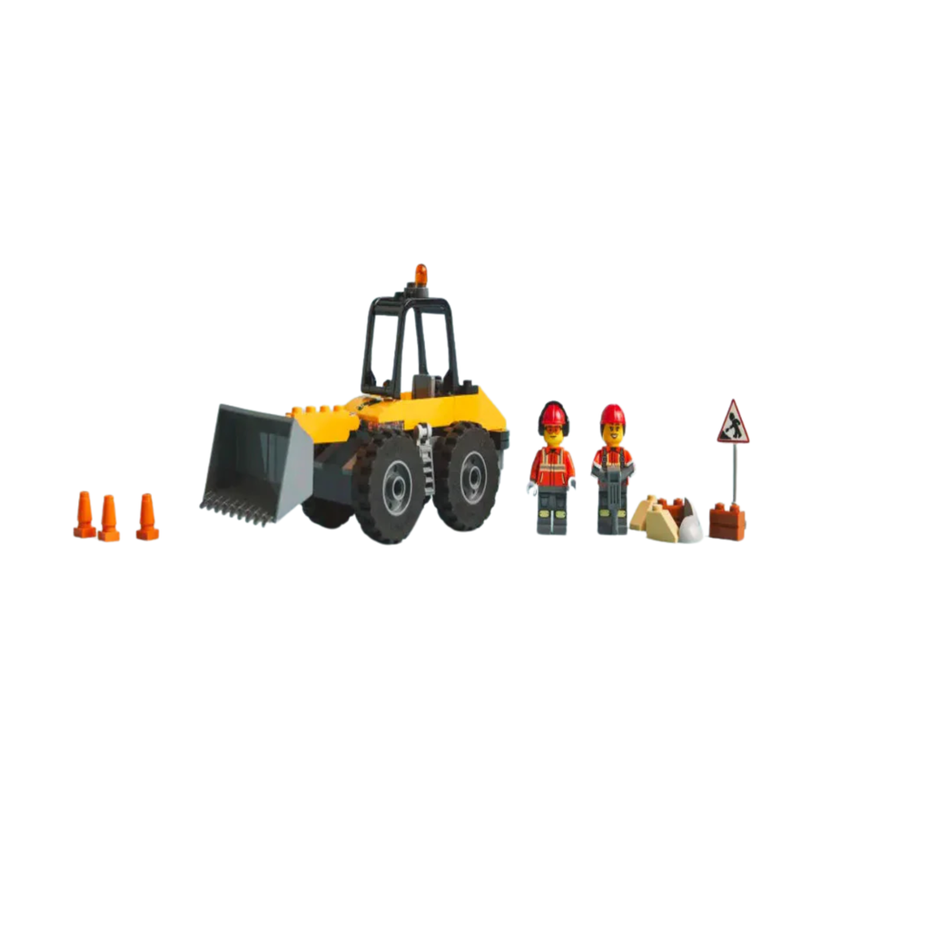 Lego 60450 City Yellow Construction Wheel Loader (81 Pieces)