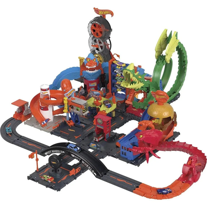 Hot Wheels City Dragon Drive Firefight Playset