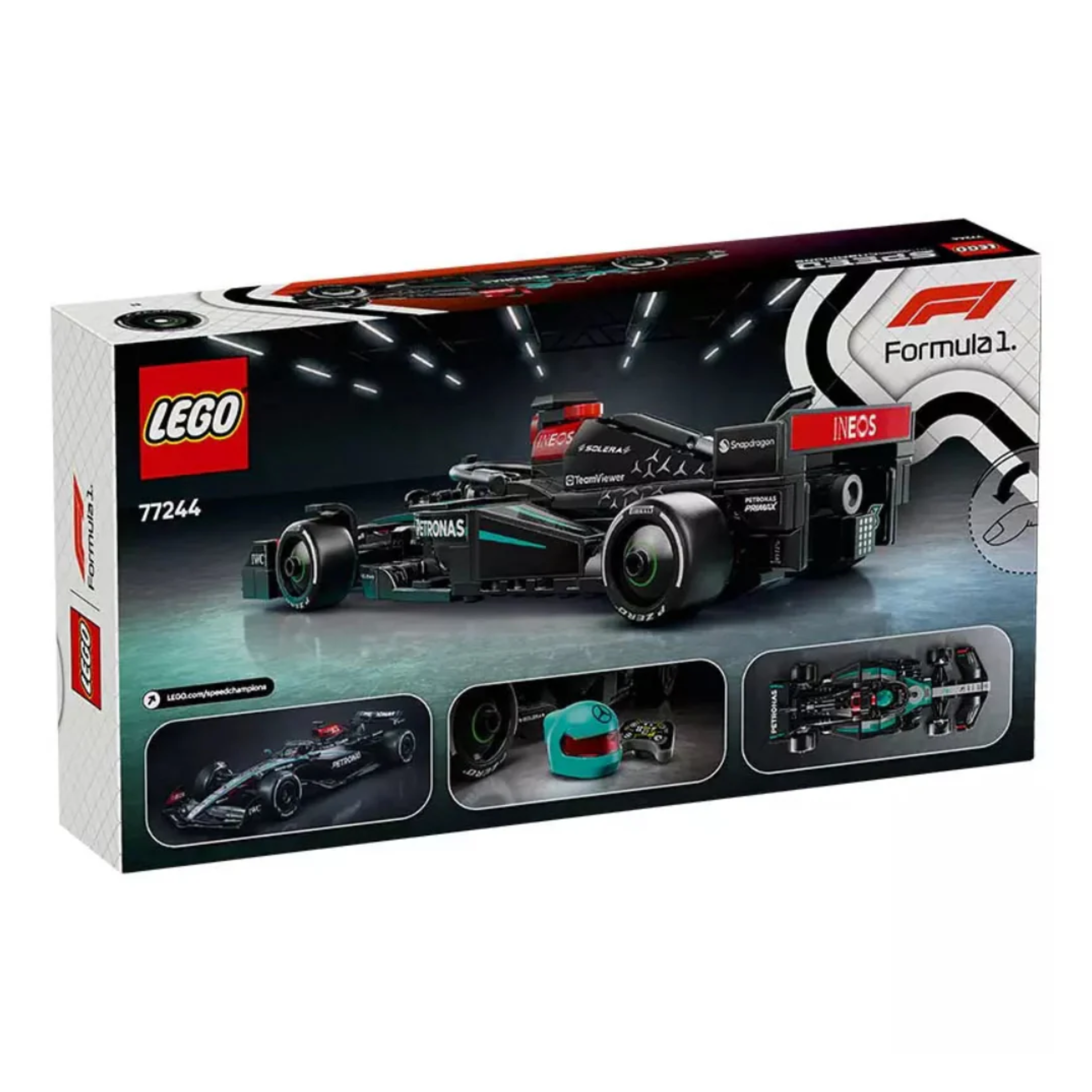 LEGO 77244 Speed Champions Mercedes-AMG F1 W15 Race Car (267 Pieces)