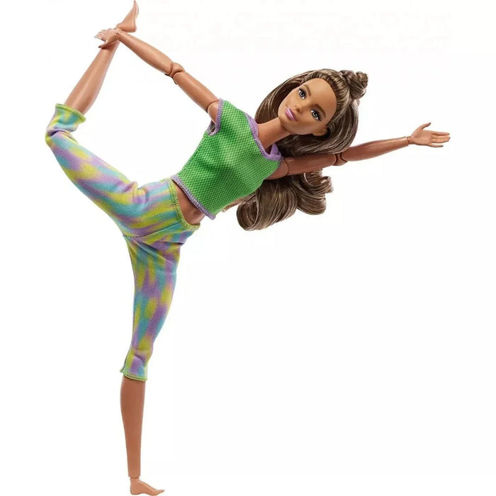 Barbie Made to Move Doll ( Green)