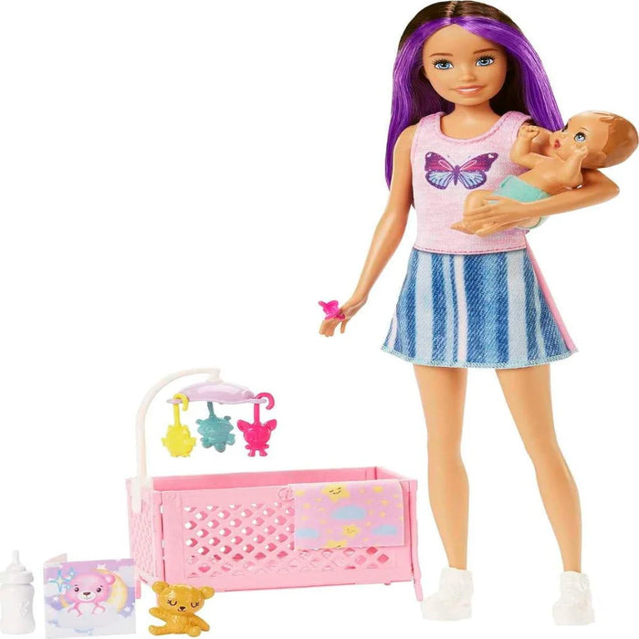 Barbie Skipper Babysitters Inc Dolls & Playset (Pink)