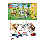 LEGO Creator Adorable Dogs 31137 Building Toy Set (475 Pieces)|Multicolor
