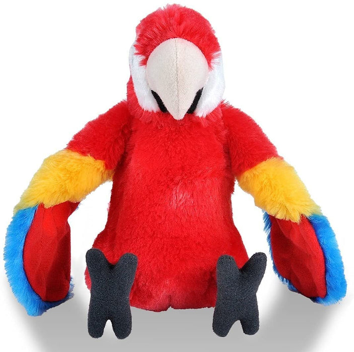 Wild Republic Ck Macaw Scarlet, Red (12-inch)