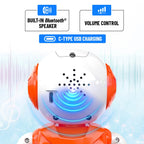 Mirana Moonwalker | Smart Interactive AI Walking & Talking Robot | USB Rechargeable Type-C | in-Built Bluetooth Speaker | Remote & App Controlled Toy for Kids