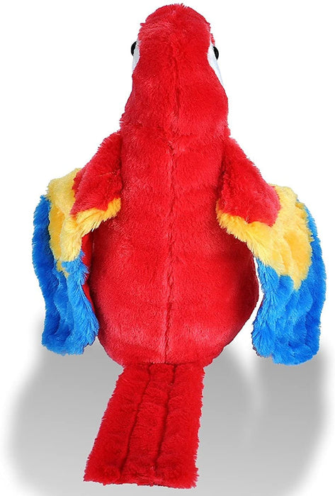 Wild Republic Ck Macaw Scarlet, Red (12-inch)