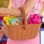 Barbie and Teresa Recipe for Friendship Fashion Doll & Playset, Malibu at The Market Theme with 11 Accessories Including Market Stand & Food