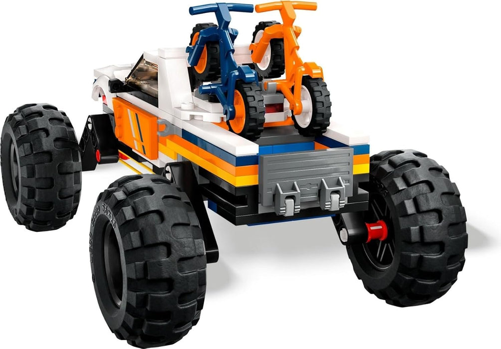 LEGO City 4x4 Off-Roader Adventures 60387 Building Toy Set (252 Pcs),Multicolor