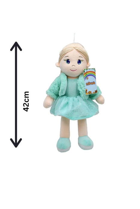 Mirada Cute Huggable Bella Gudiya/Doll Soft Toy for Girls/Kids | Cuddle Companion | Washable and Super Soft Fabric Body