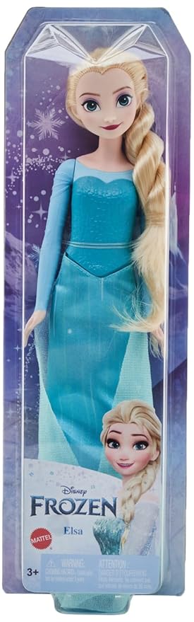 Disney Frozen Toys, Elsa Fashion Doll with Signature Clothing and Accessories Inspired, Gifts for Kids
